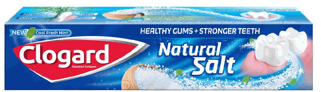 Clogard Natural Salt Toothpaste 160g