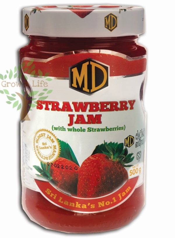 MD Strawberry Jam with Whole Fruit 500g