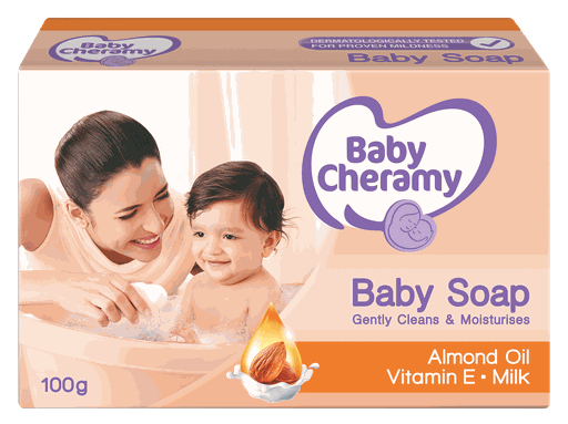 Baby Cheramy Moisturising Soap 100g