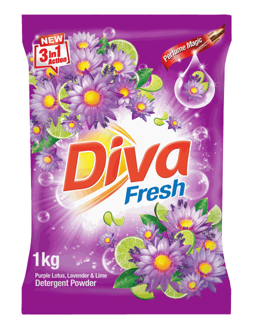 Diva Detergent Powder Lotus &amp; Lavender 1kg