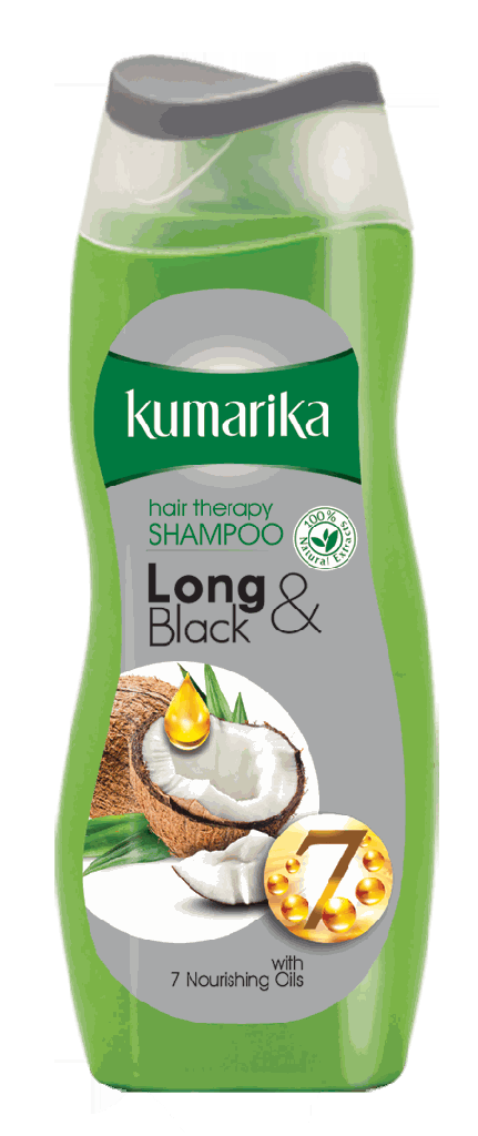 Kumarika Long &amp; Black Shampoo 180ml