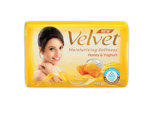 Velvet Honey &amp; Yogurt Soap 100g