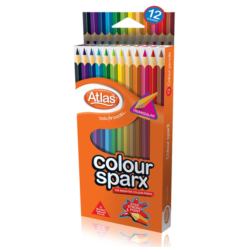 Atlas Color Pencil 12 Color SparX