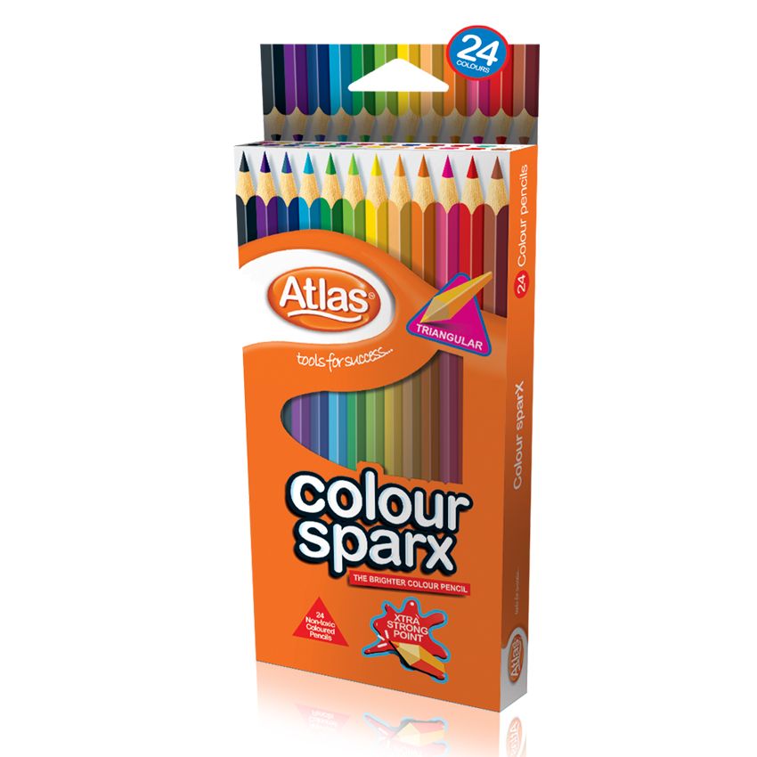 Atlas Color Pencil 24 Color SparX