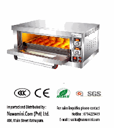 Stainless Steel Electrical Deck Oven 1 Floor (Capacity - 45L)