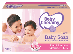 Baby Cheramy Floral Moisturising Soap 100g