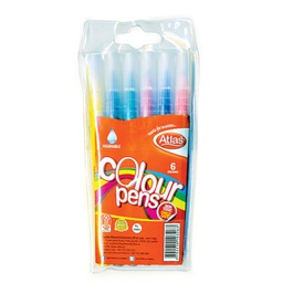 Atlas Color Felt Pen Wallets 6 Colors