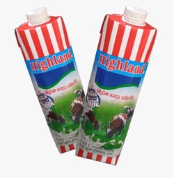Highland Full Cream Fresh Milk 1Ltr (Tetra Pack)
