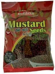 Lalitha Mustard Seeds (අබ) 100g