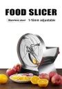 Food Slicer : SL-01