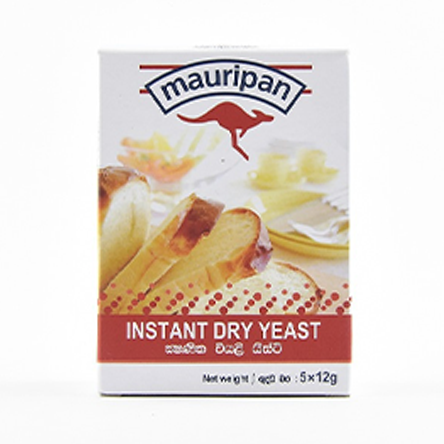 Mauripan Instant Dry Yeast (12g x 5 packs)