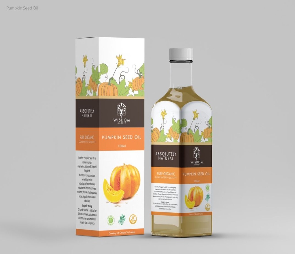 Pumpkin Seed Oil 100ml (Culinary Use)