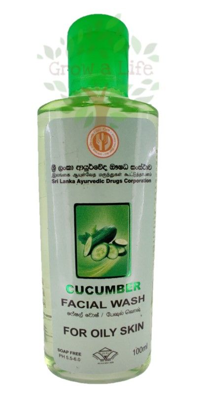 SLADC Cucumber Face Wash 100ml