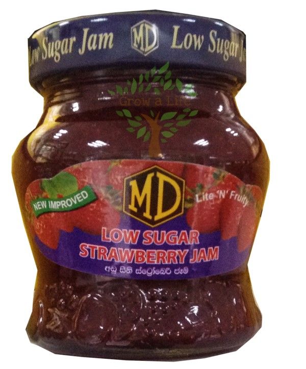 MD Strawberry Jam Low Sugar 330g