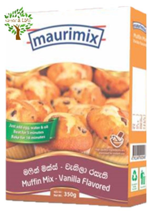 Maurimix Muffin Mix - Vanilla Flavored 350g
