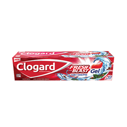 Clogard Toothpaste Freshblast Gel Clove & Eucalyptus 120g