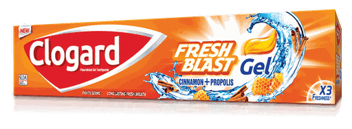 Clogard Toothpaste Freshblast Gel Cinnamon and Propolis 120g