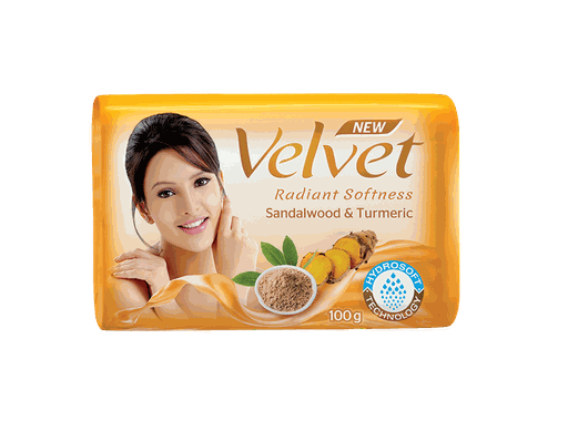 Velvet Sandal &amp; Turmeric Soap 100g