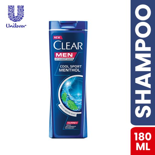 Clear Cool Sport Menthol Shampoo 200ml