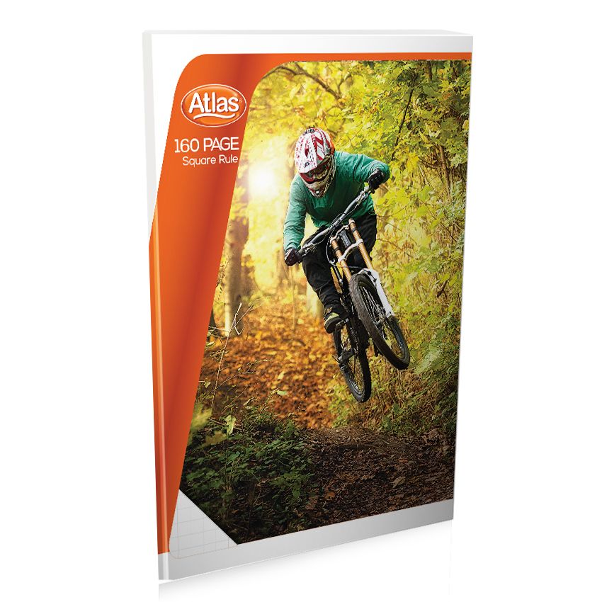 Atlas Book Exercise Square Rule 160 Pages