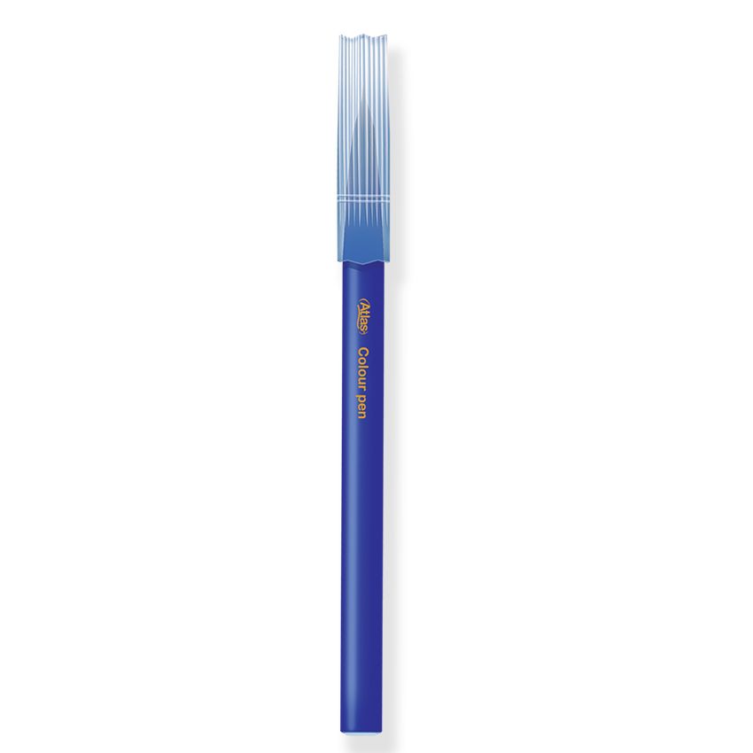 Atlas Color Felt Pen Blue Individual