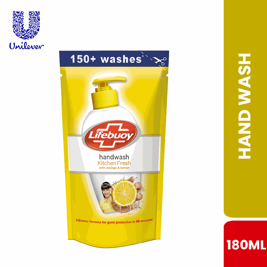 Lifebuoy Hand Wash Refill Kitchen Fresh 180ml