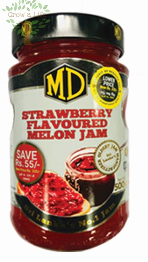 MD Strawberry Flavoured Melon Jam 500g Grow a Life