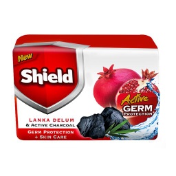 Shield Soap Lanka Delum &amp; Active Charcoal 100g