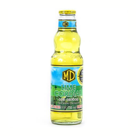 MD Lime Cordial 750ml