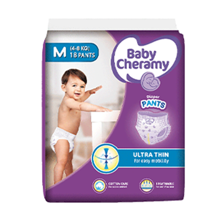 Baby Cheramy Pull Ups Medium 18'S