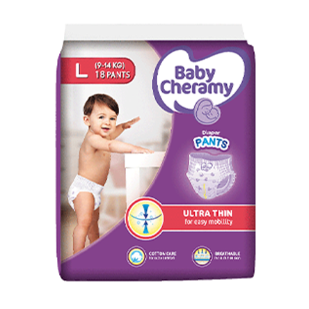 Baby Cheramy Pull Ups Large 18'S