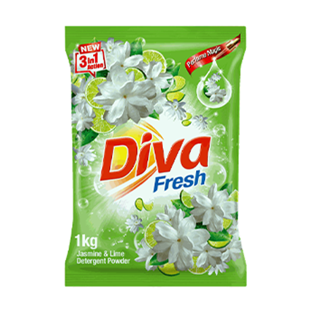 Diva Detergent Powder Jasmine & Lime 1kg