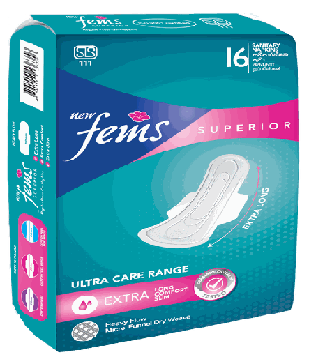 Fems Superior Heavy Flow 16pcs