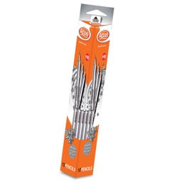 Atlas Pencil HB Moon Light Silver (3 Units)